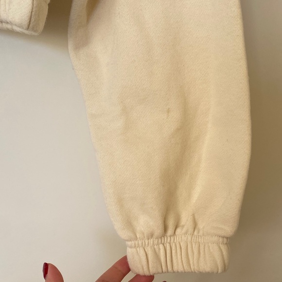 RSQ Cream Quarter-Zip Cropped Sweater - Picture 6 of 6